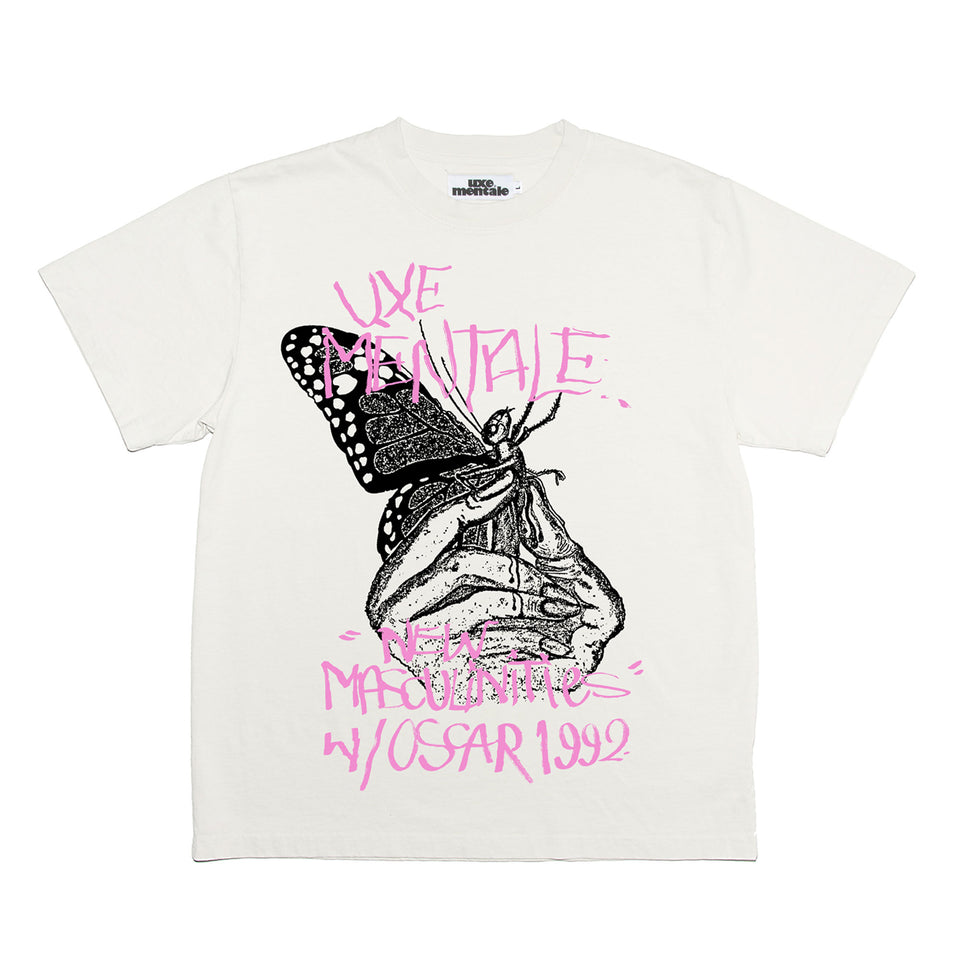 "Oscar 1992" Balam Magazine Short Sleeve Tee - White