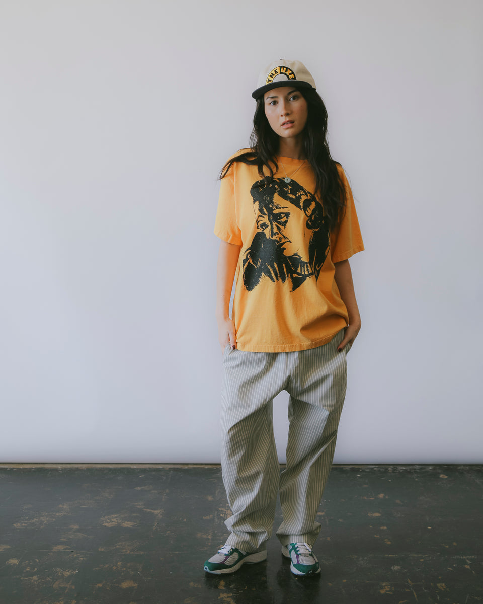 "CONDUCTA" Standard Fit Tee- Tangerine