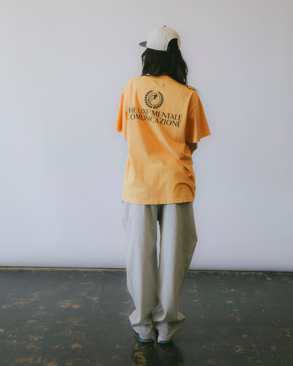 "CONDUCTA" Standard Fit Tee- Tangerine