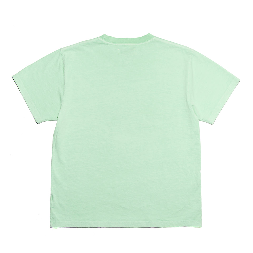 "CITY TRAX" standard fit short sleeve tee - Washed Mint