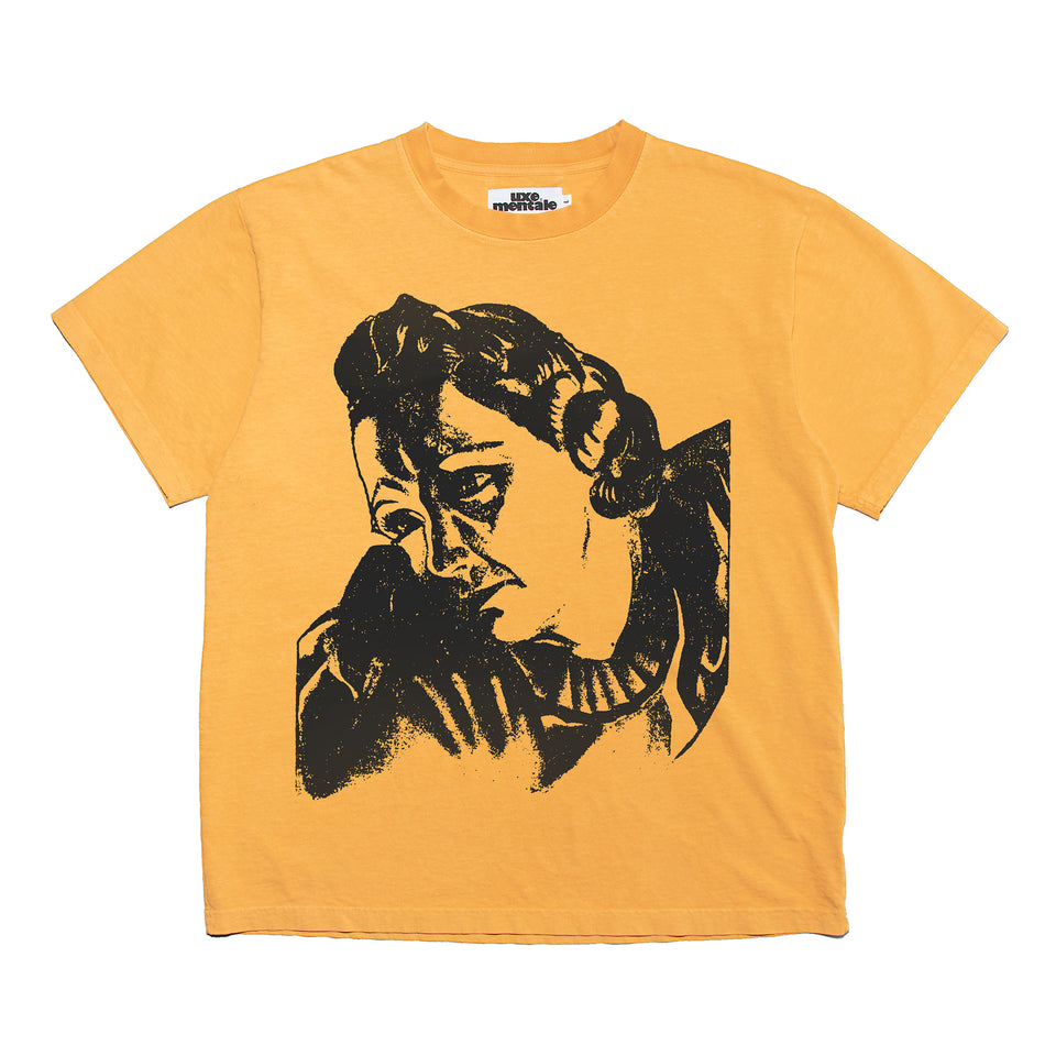 "CONDUCTA" Standard Fit Tee- Tangerine