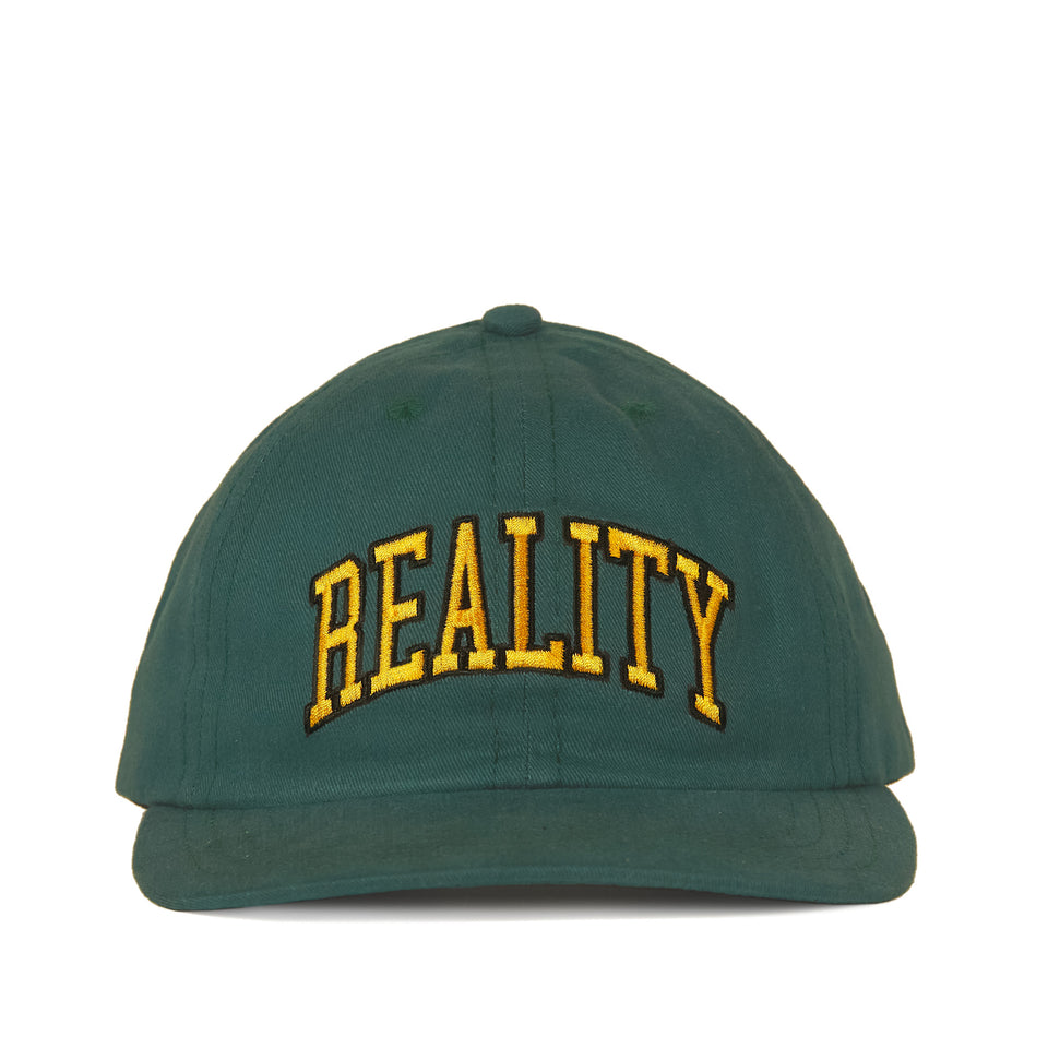 "REALITY" 6 PANEL CAP - Green