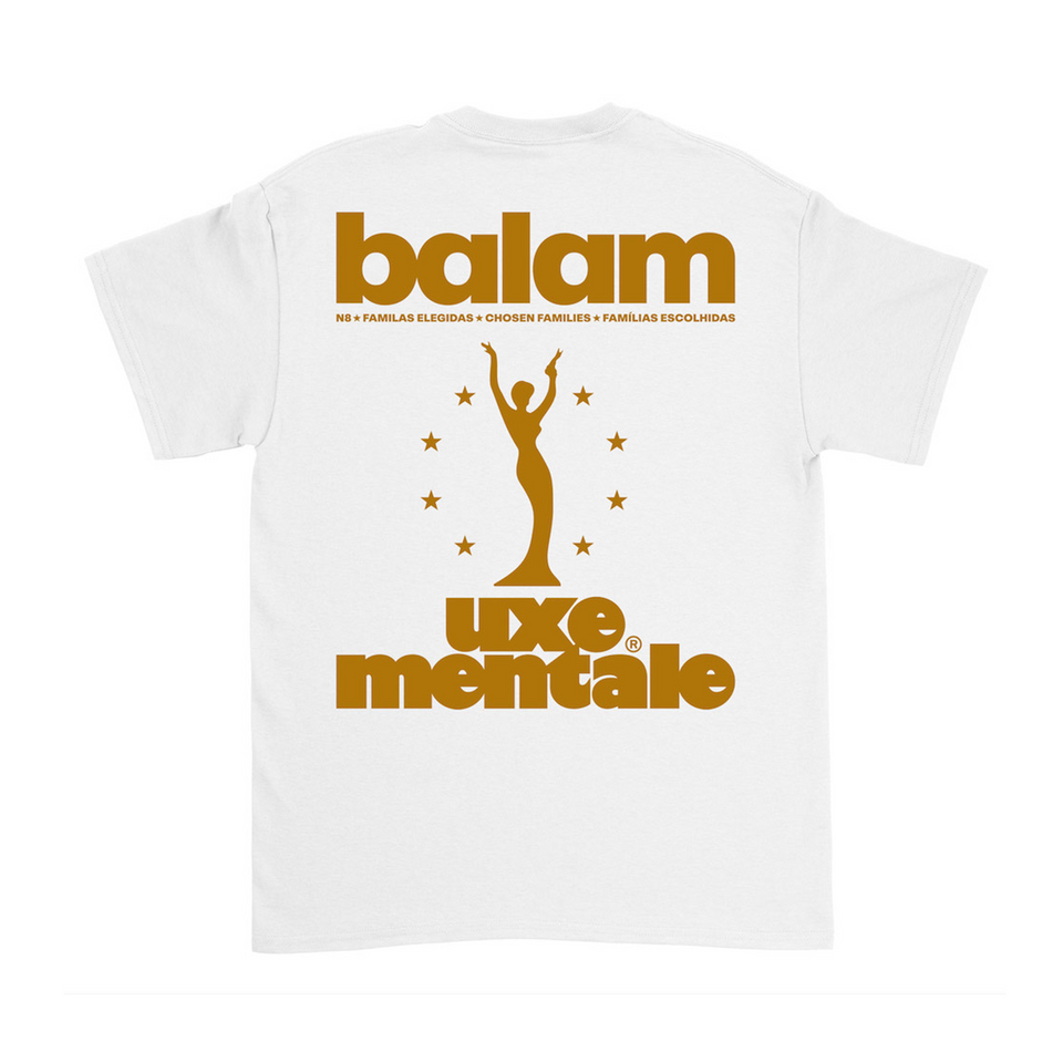 "FAMILIAS ELEGIDAS" (Balam Magazine) Short Sleeve Tee - White