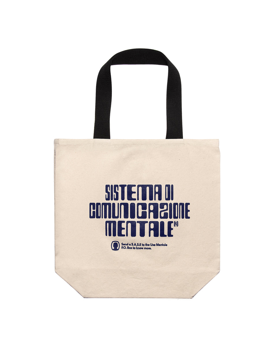 "COMUNICAZIONE" Tote Bag - Natural