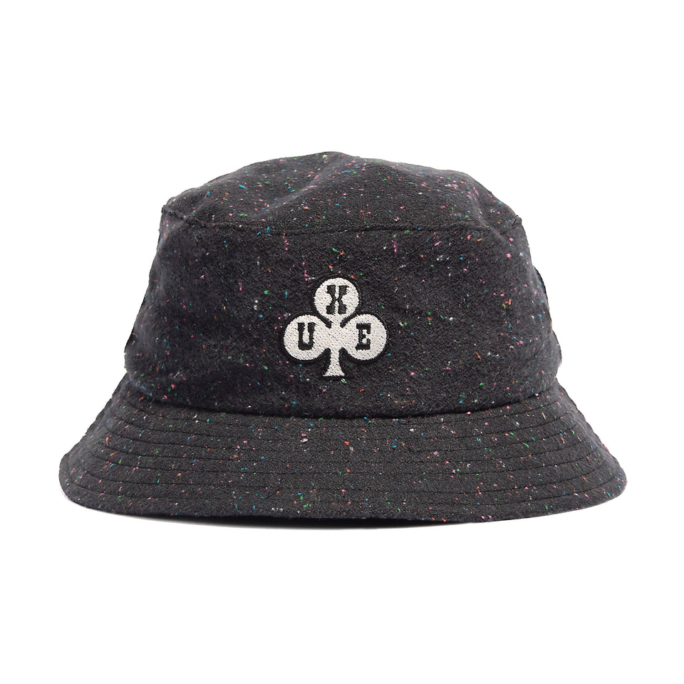 "SPADE" Speckled Wool Flannel Bucket Hat