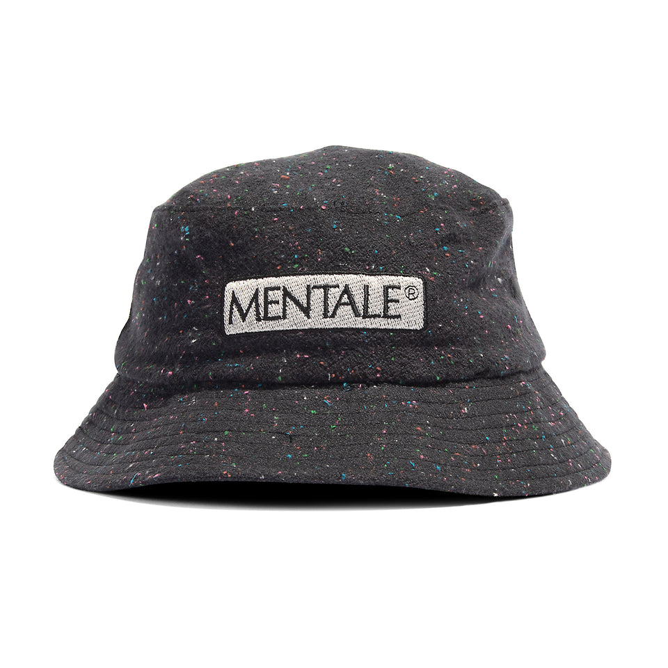 "SPADE" Speckled Wool Flannel Bucket Hat