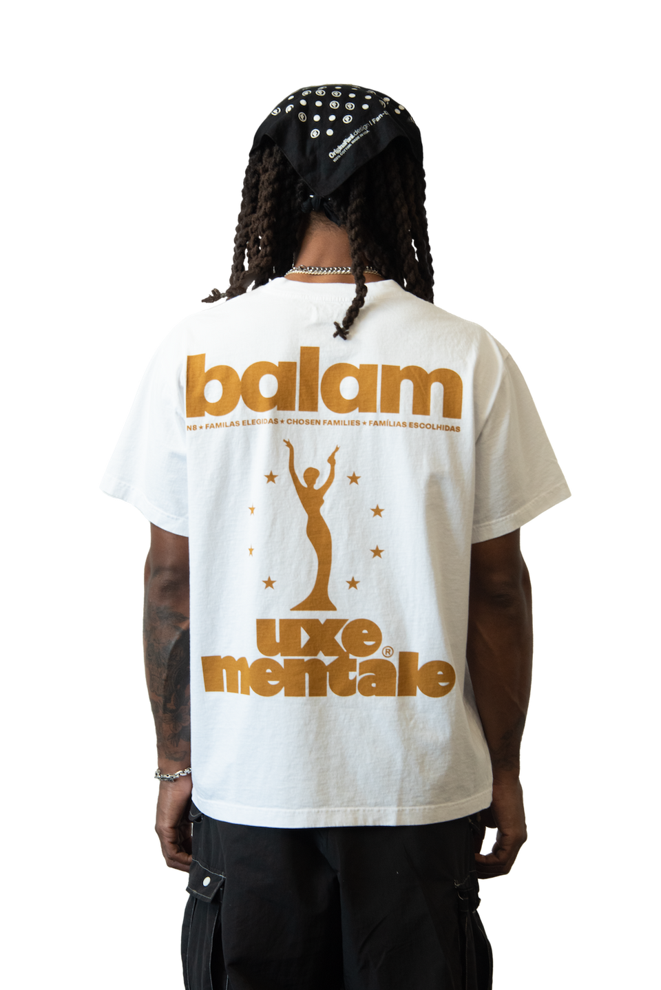 "FAMILIAS ELEGIDAS" (Balam Magazine) Short Sleeve Tee - White