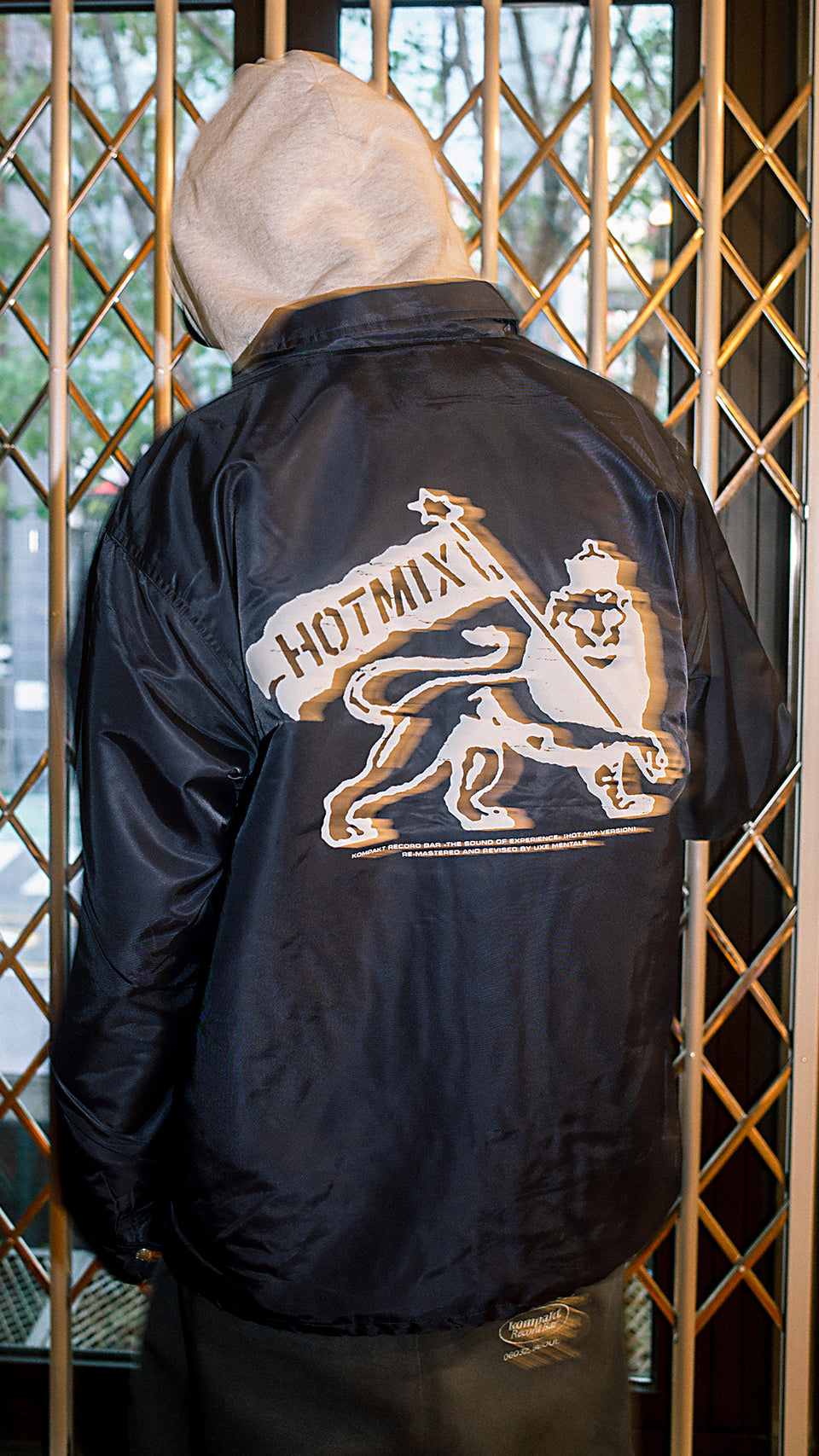 [KRB X Uxe Mentale] Coach Jacket - Navy