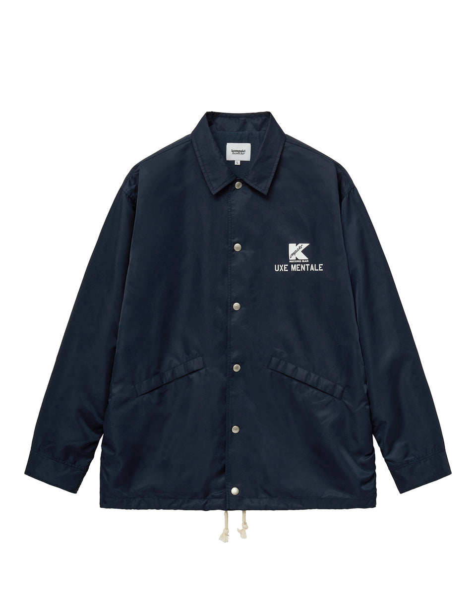 [KRB X Uxe Mentale] Coach Jacket - Navy