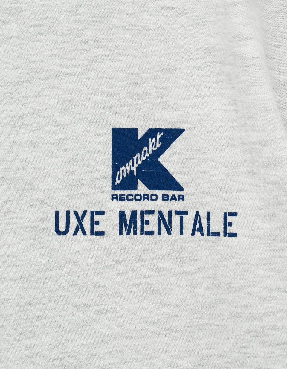 [KRB X Uxe Mentale] T-shirt - Ash Grey