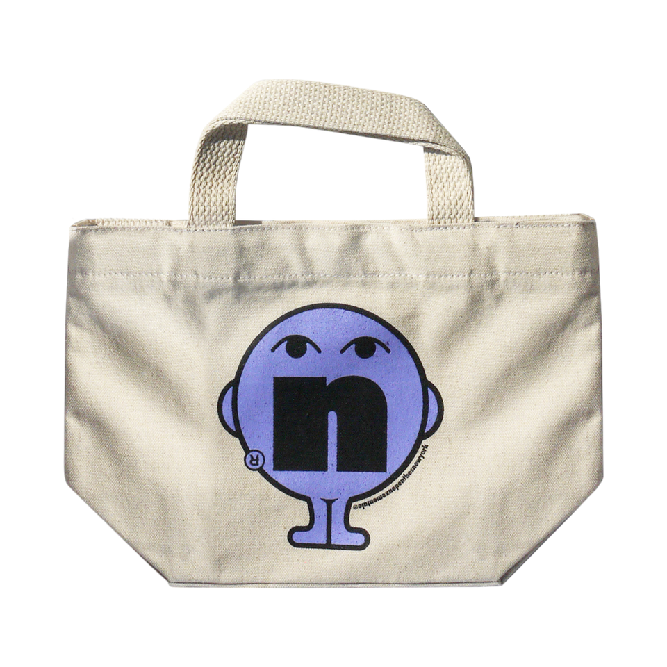 Uxe Mentale x Nepenthes "SMILE" Messenger Bag - Natural