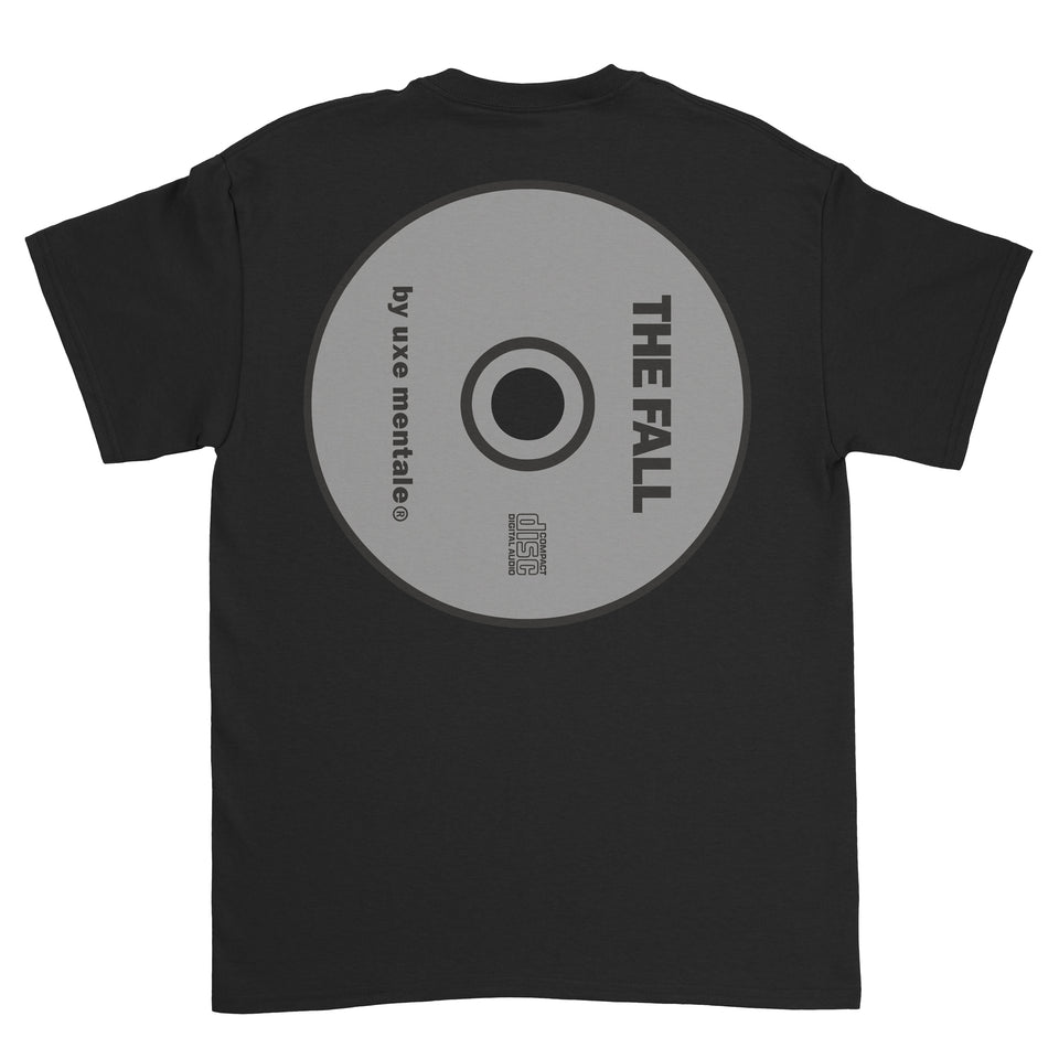 "THE FALL"Standard Fit Tee - Washed Black