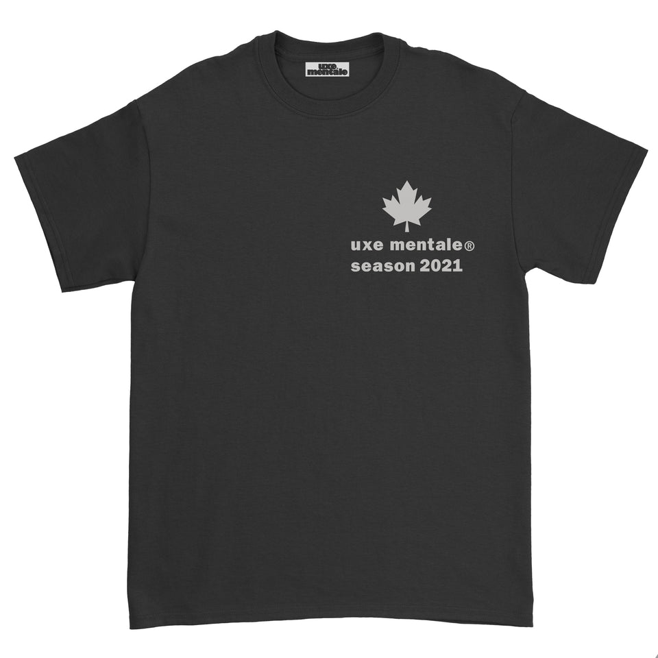 "THE FALL"Standard Fit Tee - Washed Black