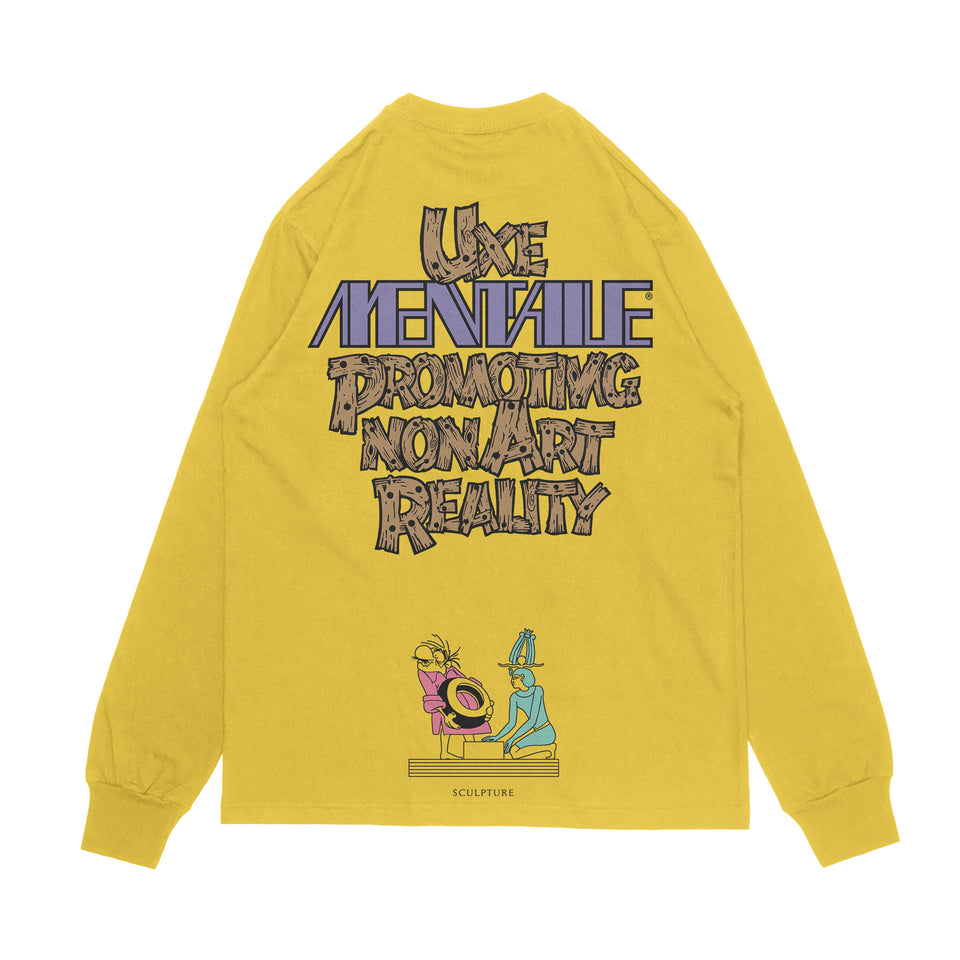 "ARTE POVERA" Standard Long Sleeve - Washed Mustard