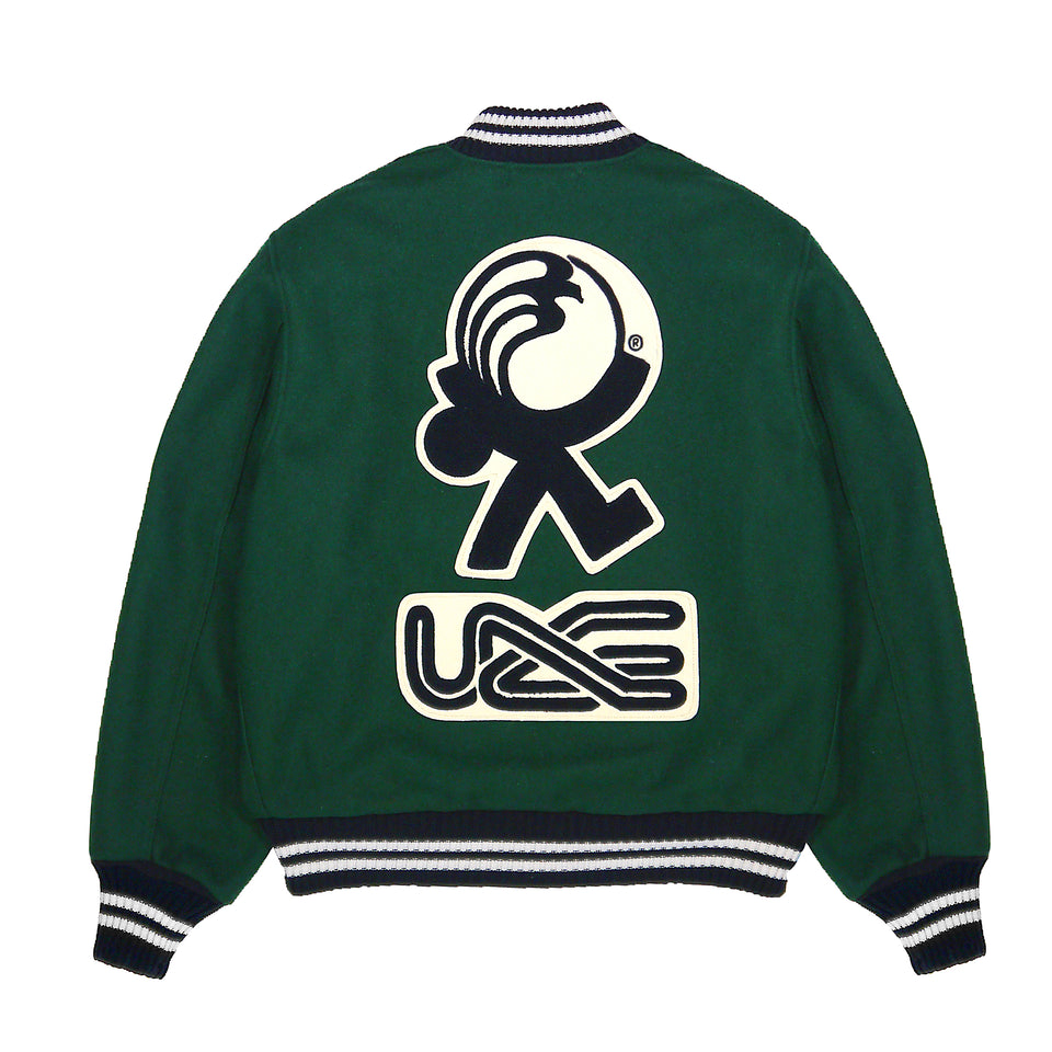 "MAIL ORDER WAREHOUSE " Varsity Jacket - Green