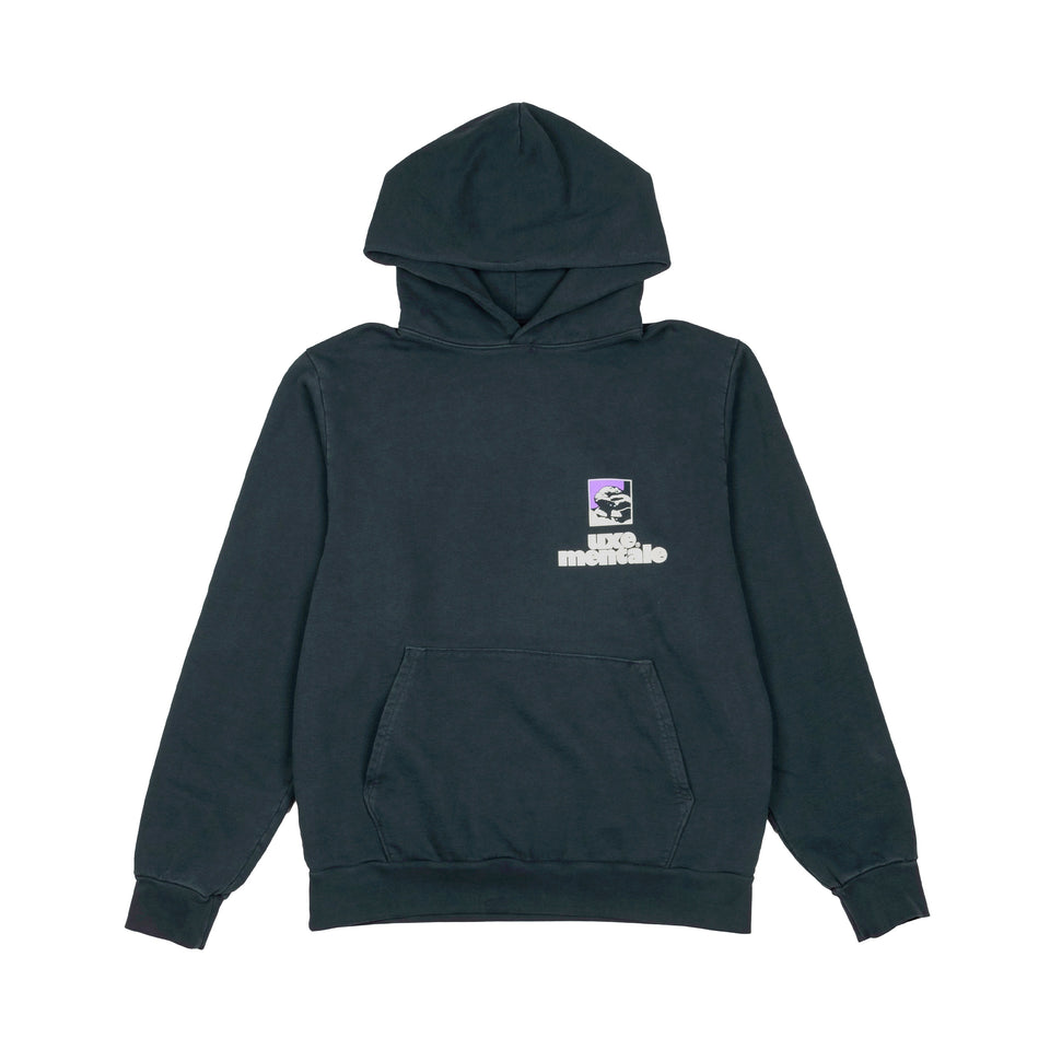 "WELCOME" Hoodie - Washed Grey